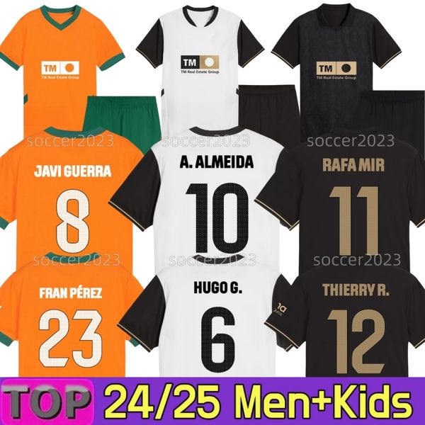 

4XL 24/25 VaLeNcIaES 3rd soccer jerseys GAYA PEPELU HUGO DURO camisetas de futbol RAFA MIR THIERRY R. HUGO G. DIAKHABY DIEGO LOPEZ 2024 2025 men kids kits football shirt, 24 25 away adult