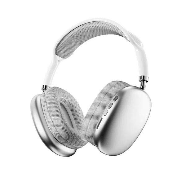 

Cell Phone Accessories Wireless Earphones Bluetooth Headphones Stereo HIFI Super Bass Headset Chip HD MIC Air50 MS B1 MAX MSB1 P9, Silver