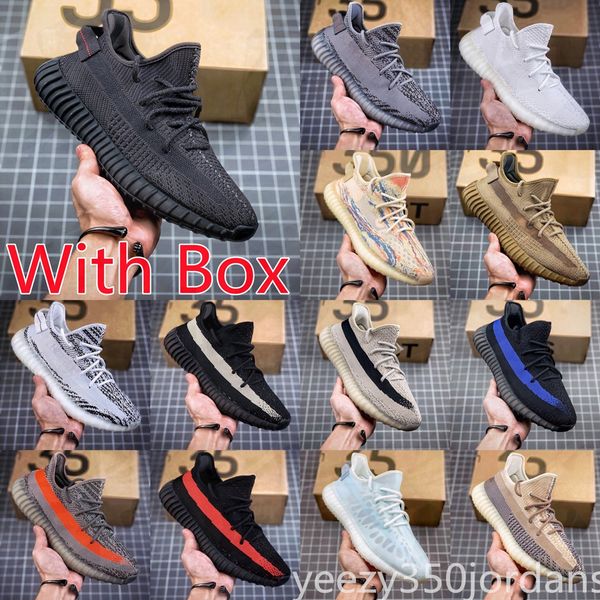 

Clay V2 Designer Casual Running Shoes Sesame Butter Cream White Zebra Onyx Bone Dazzling Blue Salt Black Bred Oreo Mono Ice Men Women outdoor trainers Sneakers v3 v1 us