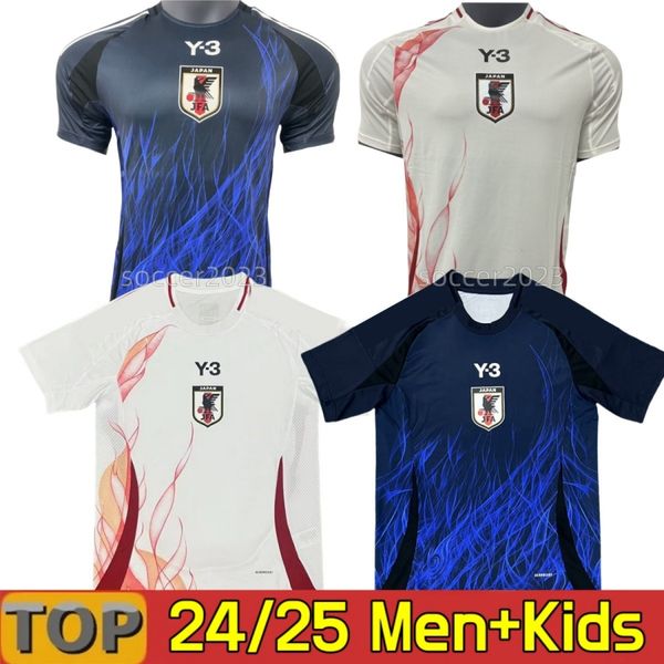 

Japan 2024 Soccer Jerseys Cartoon ISAGI ATOM TSUBASA MINAMINO ASANO DOAN KUBO ITO WOMEN KIDS KIT Y3 Japanese Special Uniform 24 25 Football Shirt Fan Player Version, 2024 home aldult