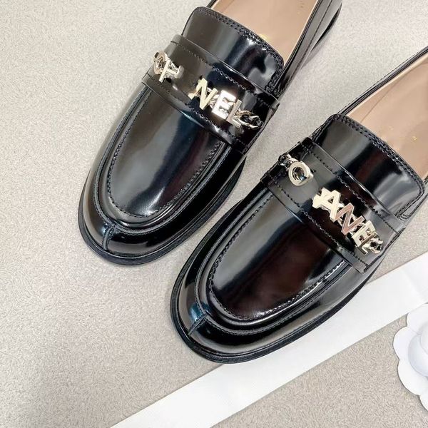 

ch designer dress shoes for women low With chain black