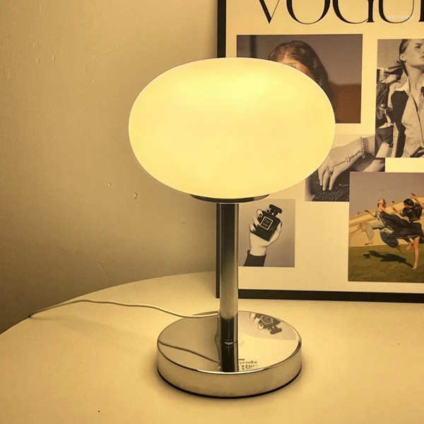 

Lollipop Table Lamps Shape Bedside Lamp Nordic Decoration For Home Usb Light Aesthetic Room Led Lights Glass Bedroom Desk s