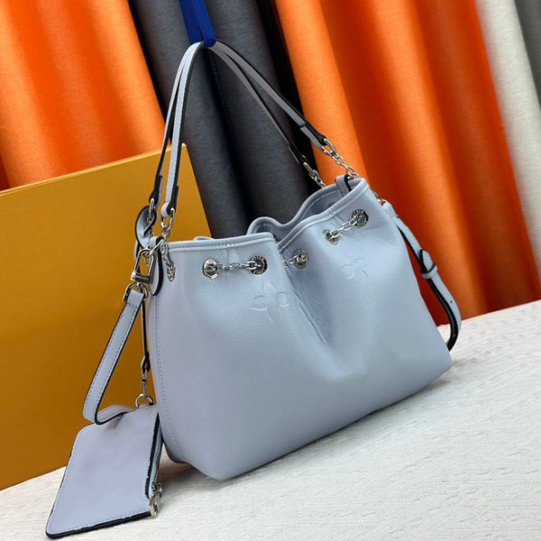 

Large Capacity Female Designer Casual Handbag Soft Leather Luxury Shoulder Bag Crossbody Bag Travel Beach Bag, Blue