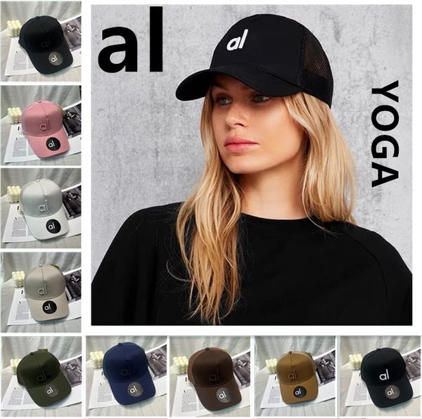 

Designer Ball Cap Yoga Baseball Hat Casquette Luxe Summer AL Baseball cap Mens and womens Sunvisor Hats Duck Tongue Mesh Caps, 1_color