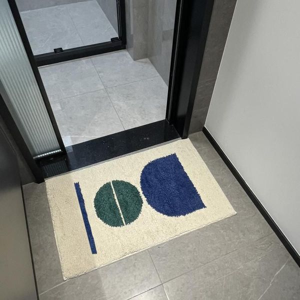 

Bathroom non-slip blanket door Thickened rug Absorbent or mat household simple toilet