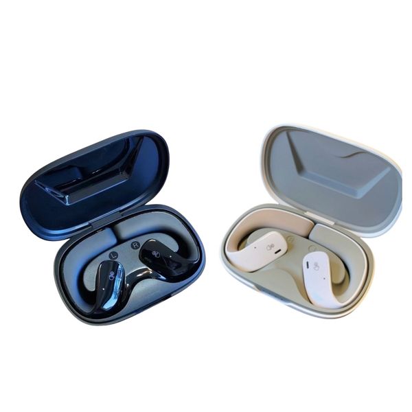 

Bluetooth Sports Wireless Headphones Mic Waterproof Ear Hooks Bluetooth Earphones Stereo Music Earbuds for Smart Cell Mobile Phone phones buds, Black