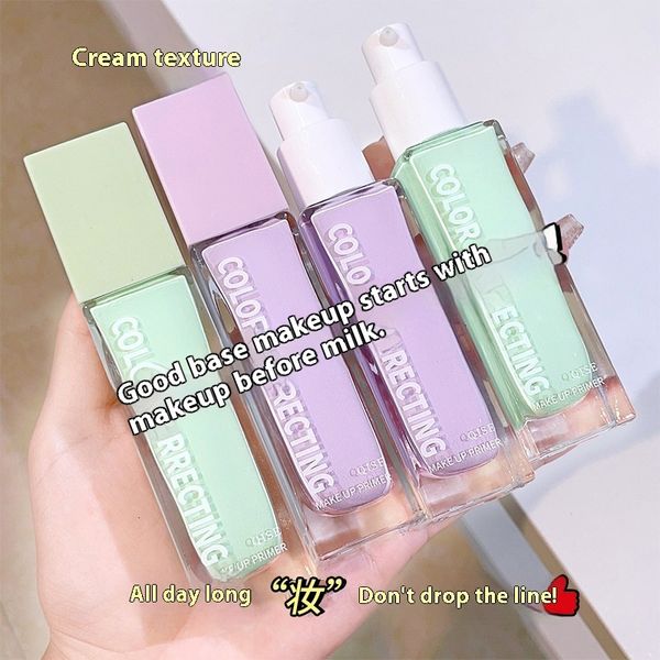 

Xixi Translucent Makeup Primer with Concealing Properties Smooths Texture, Hides Imperfections, 1 # pan red nemesis color