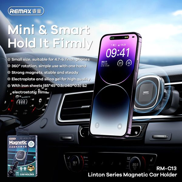 

magnetic series suction air outlet mobile phone holder compatible with car mount