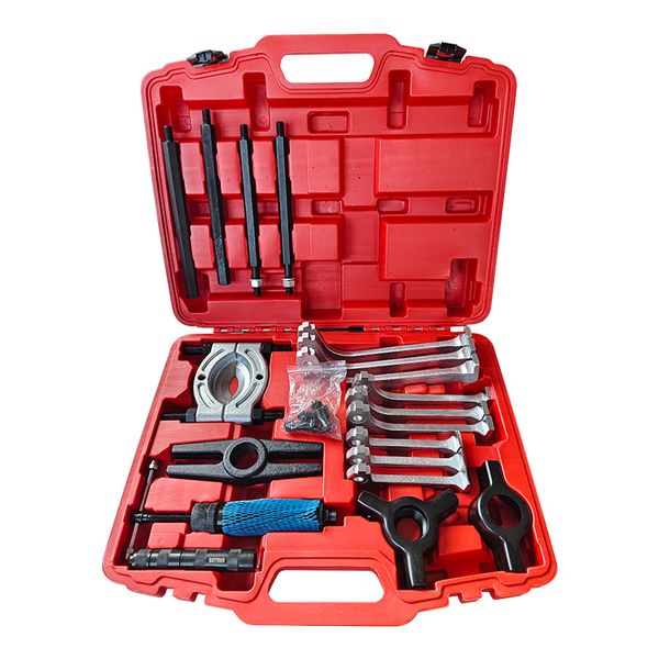 

25 pieces Hydraulic Bearing Puller And Separator Tool Master set of gear pullers and bearing separators