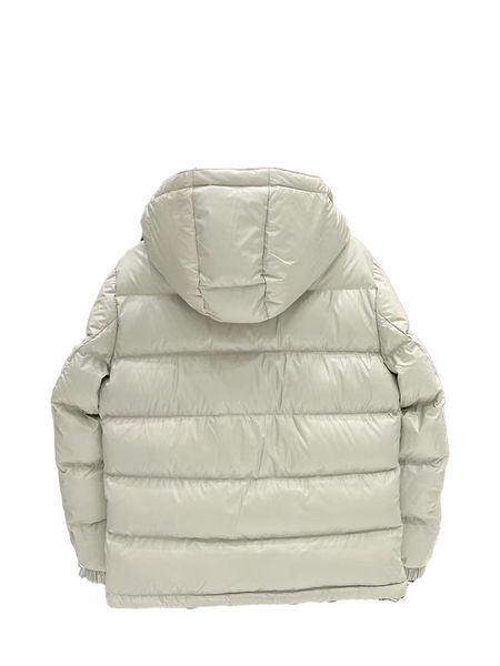 

hooded puffer jackets mens hoodie jacket designer jacket men hoodies womens hoodiey puffer jackets 2024 autumn and winter puffer coat loose casual coat size 56, White