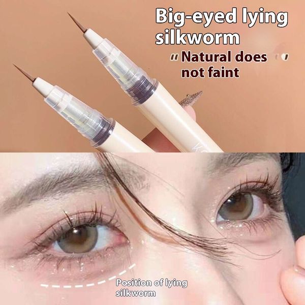 

Precision Cahill Shadow Silkworm Pen - Dries Fast, Resists Smudging, Ideal for Defined Eyes & Faces, Crouching silkworm shadow pen