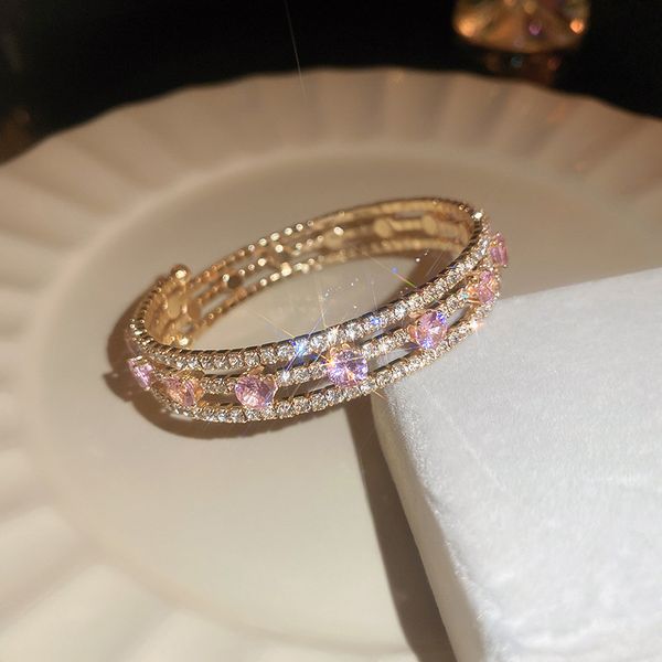

Women Luxury Multilayer Bracelet Classic crystal Bracelet Designer Cuff Bangle Designer Cuff Jewelry Woman Party Gift