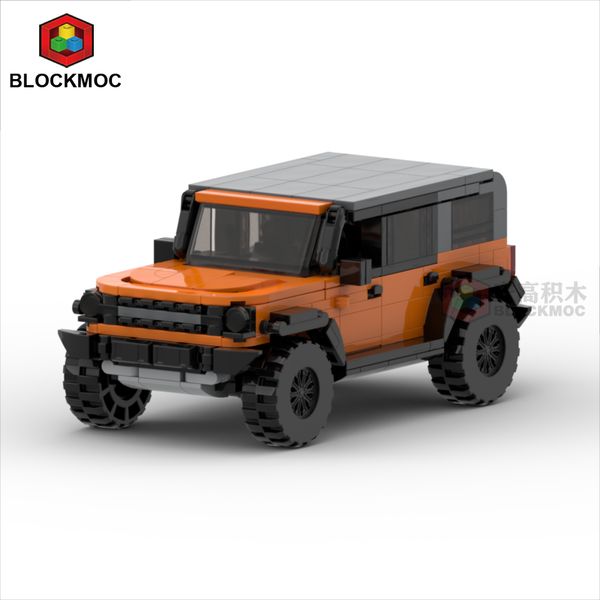

Bricks MOC Ford Barricade Raptor SUV Fordham Bronco Mustan Racing Sports Car Set Toys Speed Blocks for Gifts ham