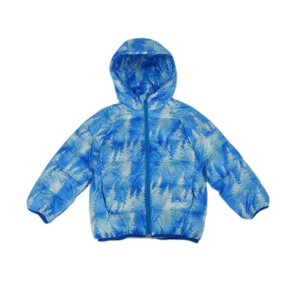 

Stylish Children's Insulated Down Parka for Cold Weather, Blue