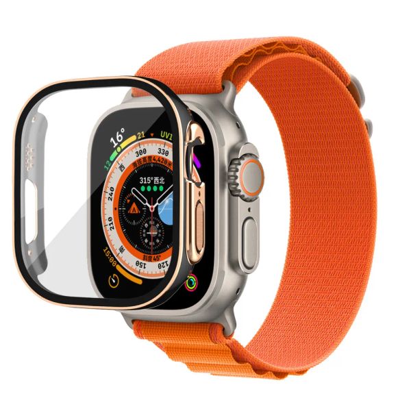 Smartwatch For Apple watch Ultra 2 Series 9 49mm Smart Watch marine strap smartwatch sport watch wireless charging strap box Protective