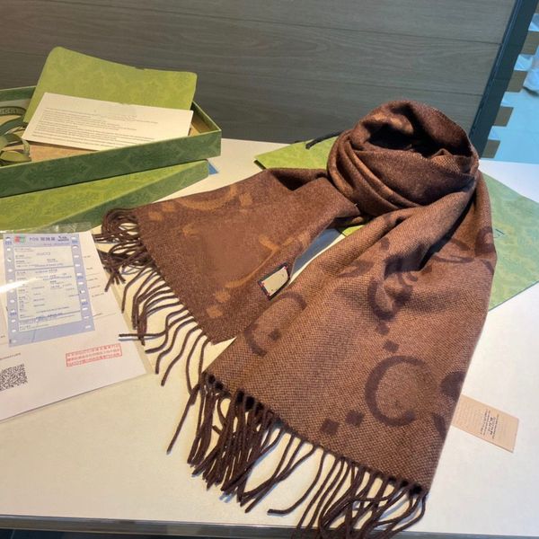 

Designer Scarf 100% Cashmere Scarves For Winter Warm Womens and mens Long Wraps Classic Plaid Women Man silk scarf designers