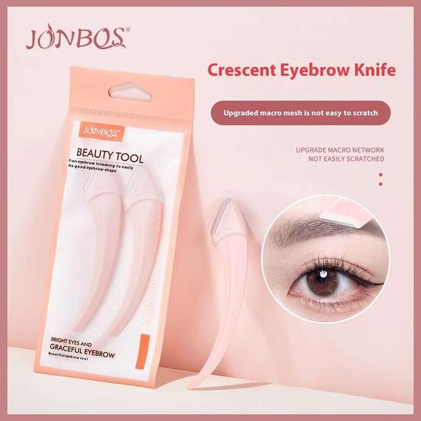 

Elegant Curve Moon Shape Tweezers for Brow Grooming Ideal for All Skin Types by JONBOS