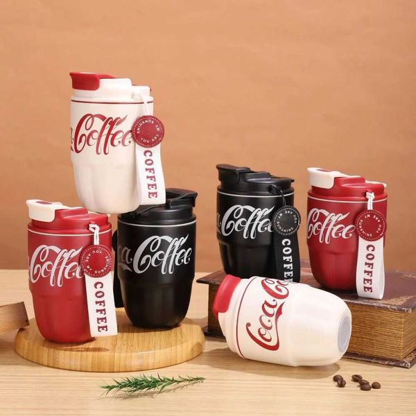 

1 mug 8.79oz 10.82oz stainless steel coffee vacuum insulated water cup portable travel beverage gift mini cupX240823, White