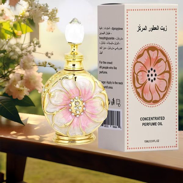 

Rose petal perfume Dubai perfume Arabian essential oil lasting fragrance perfume 15ml