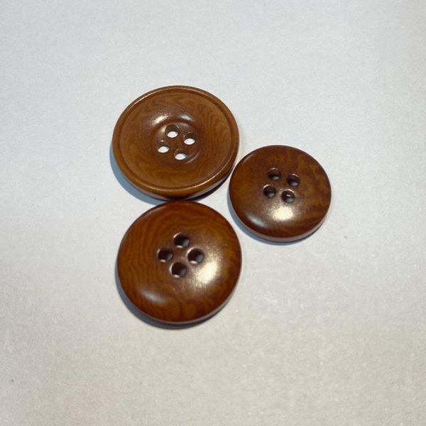 

Versatile corozo buttons with Secure Fit for Garment Customization - Multiple Sizes