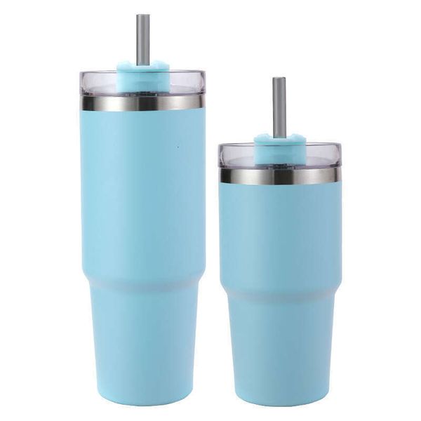 

30oz spray coated straw for insulation and coog, ice cream cup, vacuum double-layer stainless steel car cup, Coffee