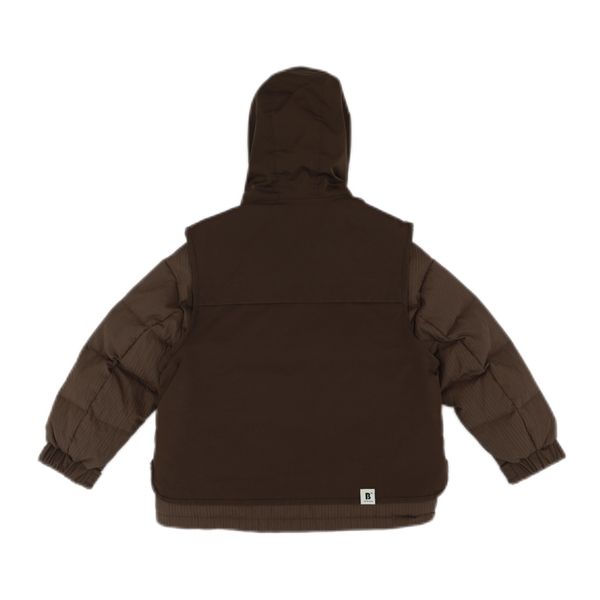 

Children's Warm Down Winter Parka - Modern Styles & Versatile Color Options, Brown