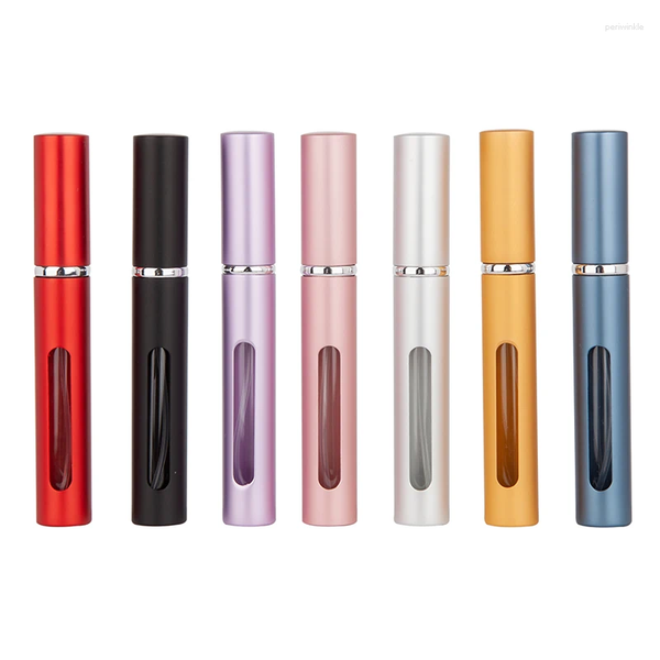 

Storage Bottles PORTABLE REFILLABLE PERFUME BOTTLE - Ultra-fine Spray With 0.17 Oz. Capacity For On-the-go Use.