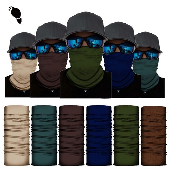 

Unisex Breathable Sporty Headscarf in Pure Colors Ideal for Biking and Riding