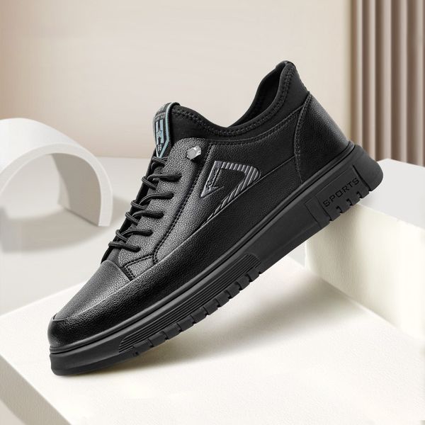 

Designer shoes men's light sneakers fitness walking shoes high quality sneakers casual shoes used for wholesale, Black