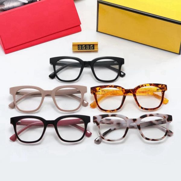 

Luxury sunglasses for women classic designer sunglasses Square full frame large clear color glasses campus daily decoration beach outing sunglasseswith box 3535