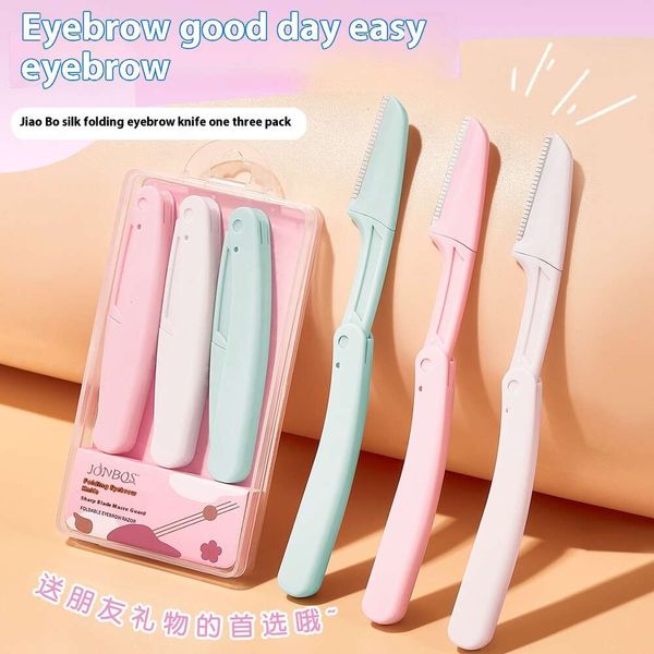 

Unisex Facial Shaping Tools from JONBOS Compact & Sharp-Edged Beard & Brow Trimmers for At-Home Care