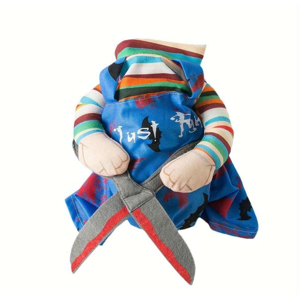 

Festive Halloween Dog Costume: Scary Pug with Giant Scissors - Medium to  Breeds, Yellow