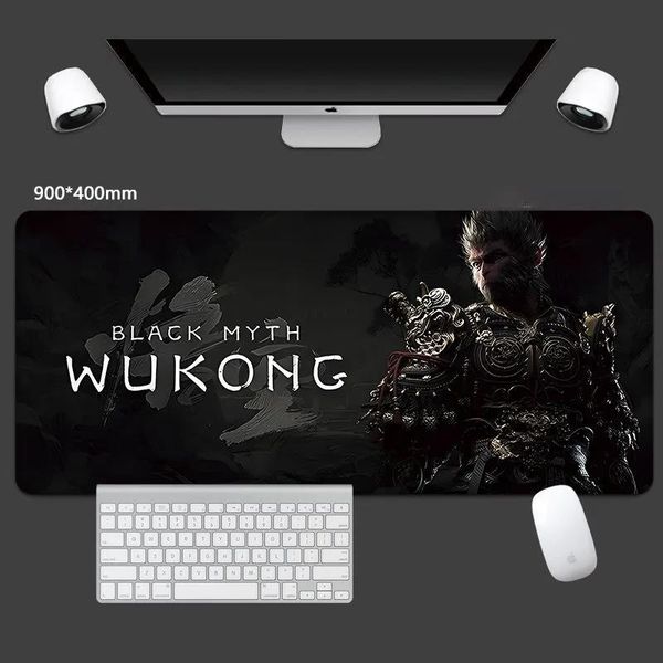 Black Myth Wukong Mouse Pad Oversized E-sports Game Mouse Keyboard Pad Computer Desk Mat Premium Office Mat free shipping