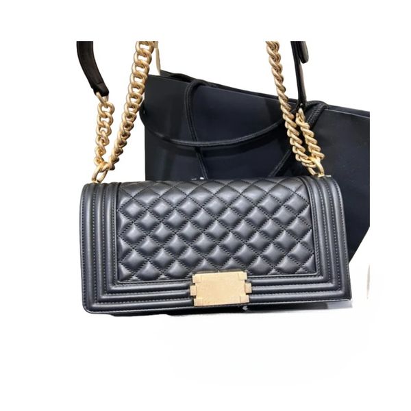 

10A Designer Bag Luxury Shoulder Bag Handbag High Quality Genuine Leather Crossbody Bag High Quality Fashion Designer Women's Bag Chain Bag Matching Packaging C619, Red