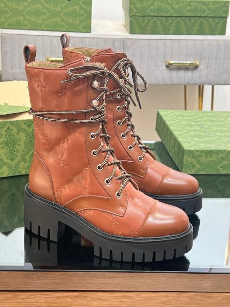 

High-Top Casual Motorcycle Boot for Women - Round Toe Design with Martingale Detail & Canvas Material (Sizes 35-42), Brown