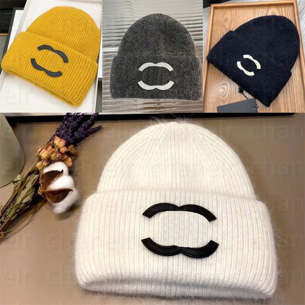 

Designer Winter Knitted Beanie Luxury Bonnet Hats Caps for Mens Womens Fashion Outdoor Keep Warm Pit Striped Letter Classic Multi-Colour d53d#, Silver