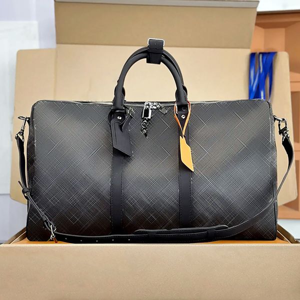 

Top Duffle Bag Designer Bag Classic Duffel Bag Sports Outdoor Bag Men Leather Large Capacity Tote Shoulder Bag Crossbody Ladies Weekend Bag Large 45CM 04, #1