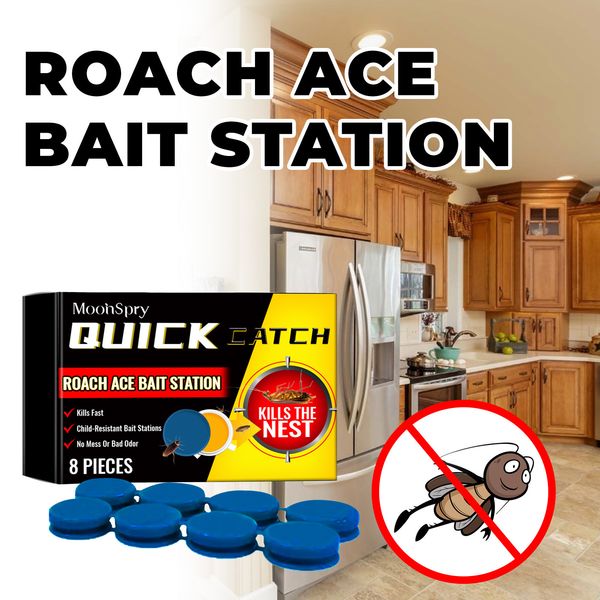 

MOONSPRY Station Insect Bait Kitchen Home Disinfection roach Cleaning Agent