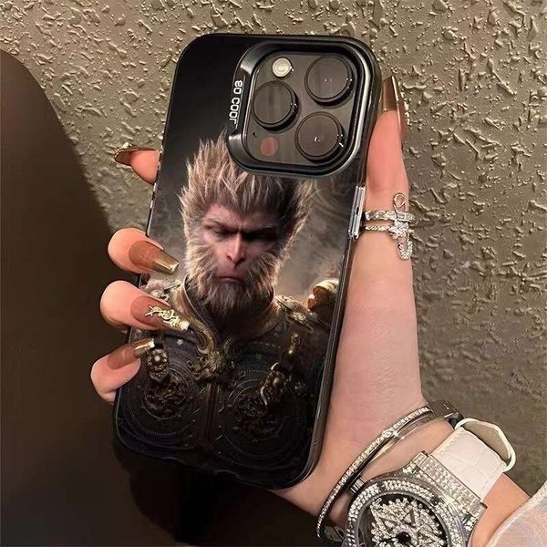 News 2024 New Phone Case Black Myth Wukong Suitable for iPhone 15 Pro 14plus Apple 13 Pro Apple 12 Suitable for x/xs