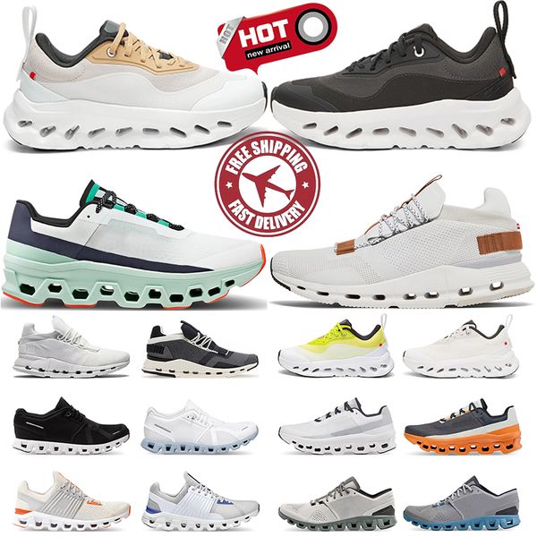 

free shipping running shoes nova monster designer sneakers triple black white pink blue green mens womens fashion outdoor sports trainers, Red