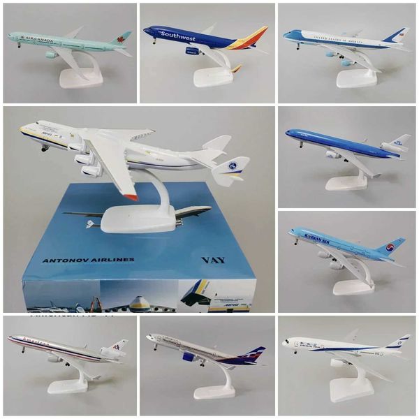 20cm alloy Soviet Airlines ANTONOV 225 Airlines An-225 Mriya World Large Cargo Aircraft Model Aircraft Royal Dutch Airlines Diecast Aircraft W240829