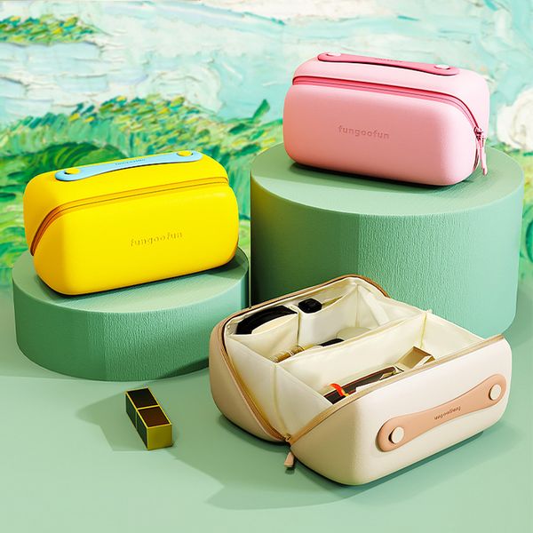 

Boxes Women Lipstick Box Ins Fashion EVA Makeup Portable Girl Storage Bag For Travel, Pic shown