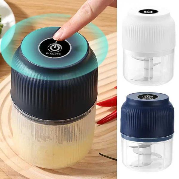 Electric food chopper garlic meat grinder mini garlic press vegetable chopper USB kitchen tool new M240830