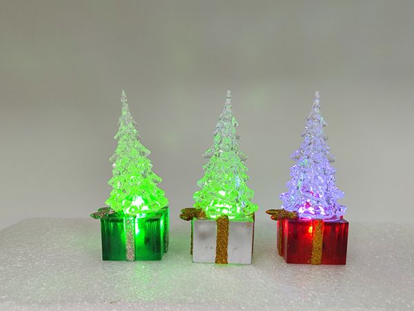 

Christmas gifts Five star Christmas tree gift box three sets to give children holiday gifts PS material small ornaments