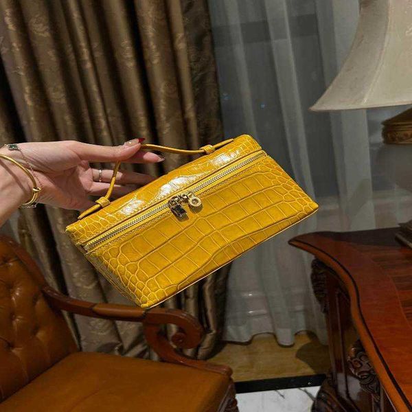 

Custom Crocodile Handbag bag bags Highlights Crocodile Shoulder Bag Mist Luxury Crossbody Bag Elegant Customizable Crocodile Skin Crossbody Tote Bag women bag, L5