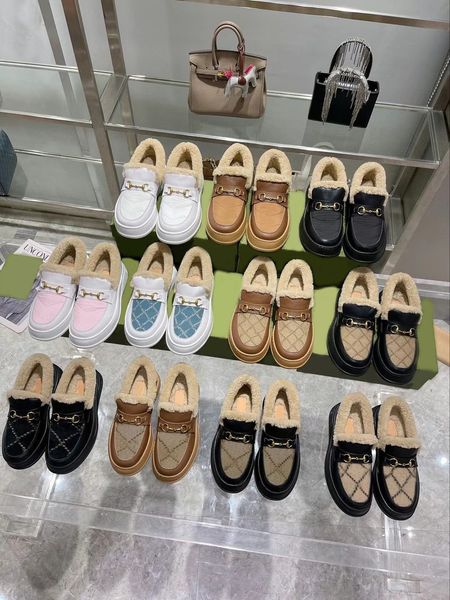 

Winter Leather Velvet Flats for Men and Women - Comfortable Canvas Material, Sizes 35-42, Split