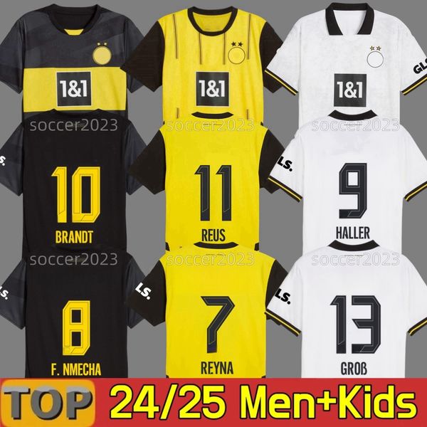 

24 25 DoRTmuNDs Soccer Jerseys SANCHO Kids Kit REYNA 2024 2025 Football Shirt Home Away 3RD HALLER REUS MOUKOKO BRANDT HUMMELS MOUKOKO BRANDT EMRE CAN MEUNIER Sets, Yellow