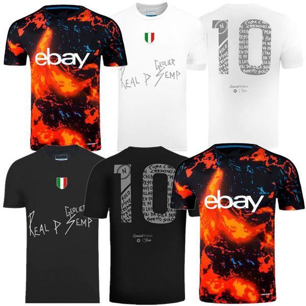 

SSC Napoli Maglia Pre-Match 2023/2024 naples T-Shirt Special Edition Edition in girocollo con grafica stilizzata 2023/2024 KVARATSKHELIA football shirts, Multi
