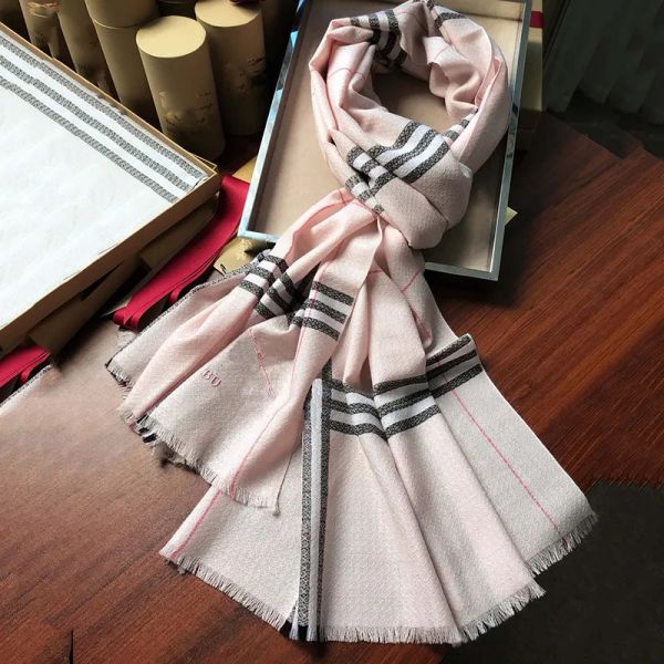 

2024 Designer cashmere scarf Winter women and men long Scarf quality Headband fashion classic printed Check Big Plaid Shawls