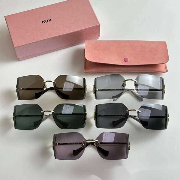 

High version Miao same style 2023 new womens square sunglasses mu54ys glasses I4DA